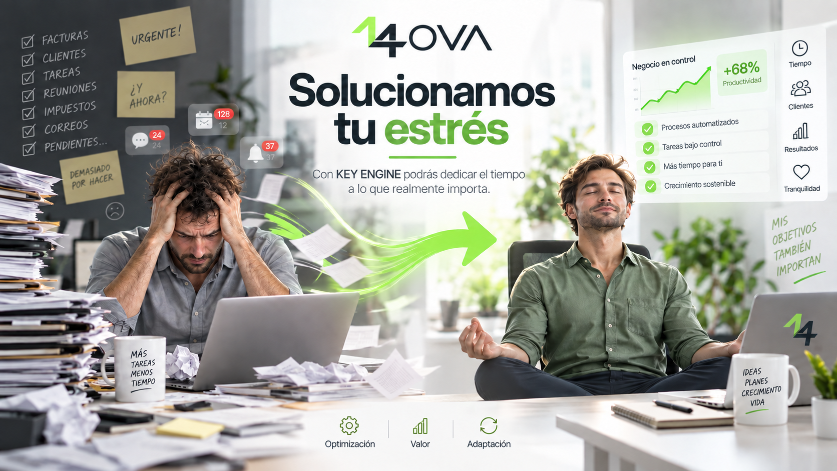 De la sobrecarga de gestión a una empresa con más control, tiempo y mejores decisiones con KEY ENGINE